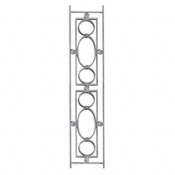 DG Solid Wrought iron Eden panel 210MM X 1000MM