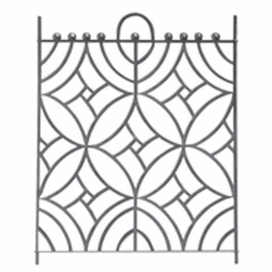 DG Solid Wrought iron Diamond panel 830MM X 1000MM