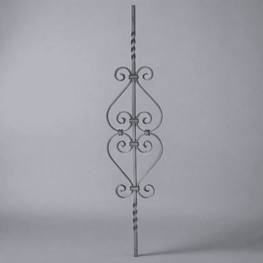 DG Wrought iron Santiago panel 220MM X 950MM