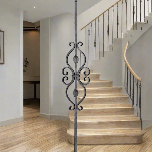 DG Solid Wrought iron Lincoln panel 170MM X 950MM 2
