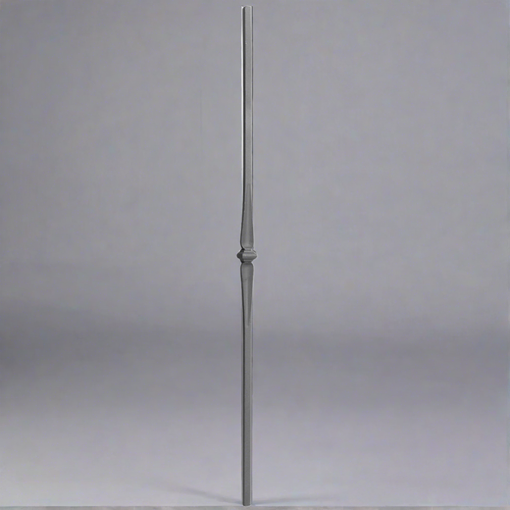 DG wrought iron single knuckle spindle bar L950mm