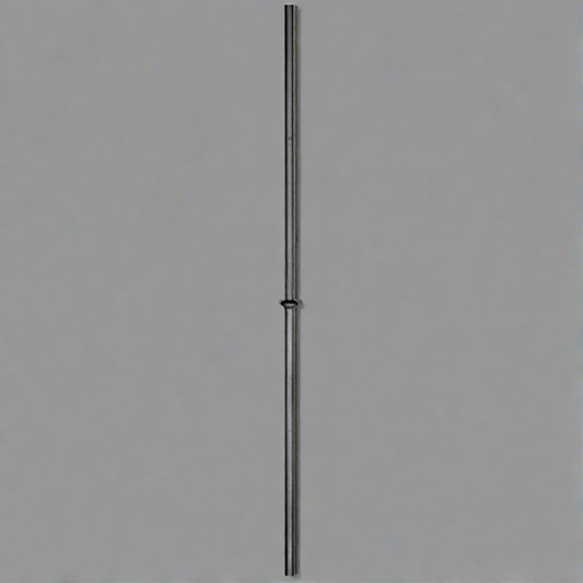 DG wrought iron single bump spindle bar