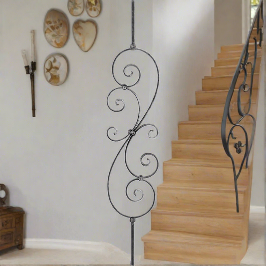 Solid Wrought iron 0dessa panel 200MM X 1000MM