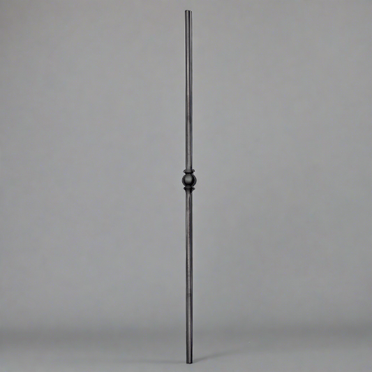 DG Wrought Iron Centre sphere bar spindle 14mmm. L1000m.
