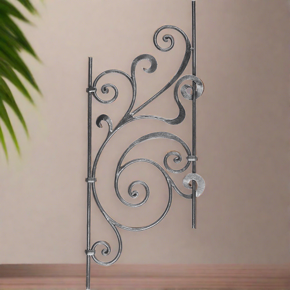 DG Solid Wrought iron Elegance panel 420MM X 1150MM