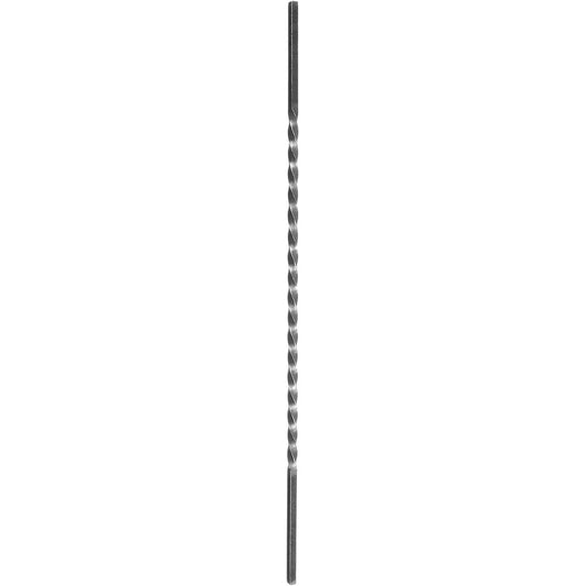 DG Wrought Iron Full twist stair spindle 16mm L1000mm