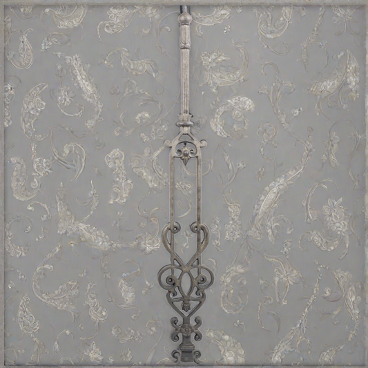 DG Solid cast iron Paisley panel 170MM X 1000MM