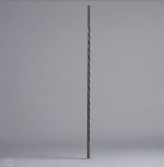 DG Wrought iron twisted spindle bar  L950mm