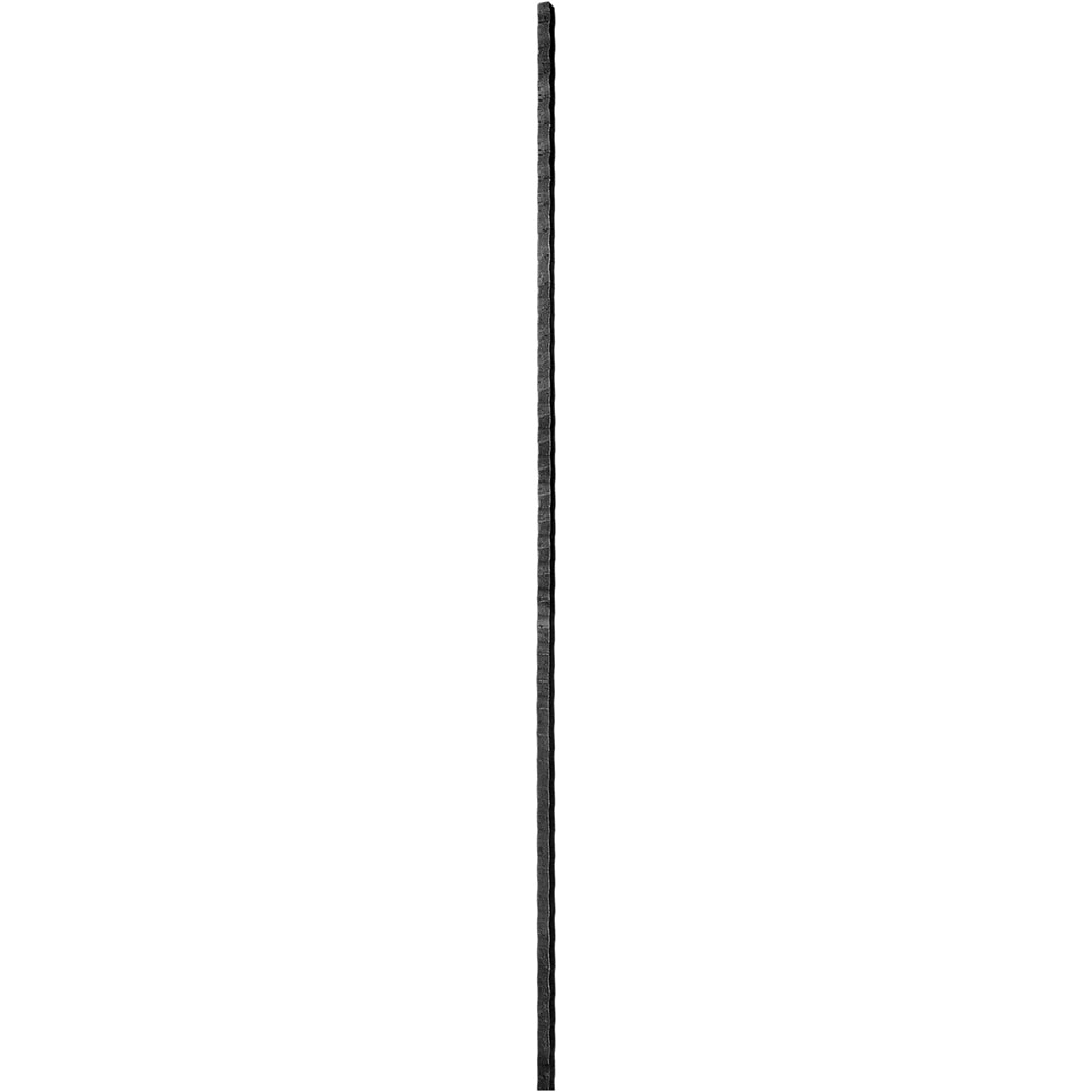 DG Wrought Iron Hammered bar spindle 14mm L1000mm