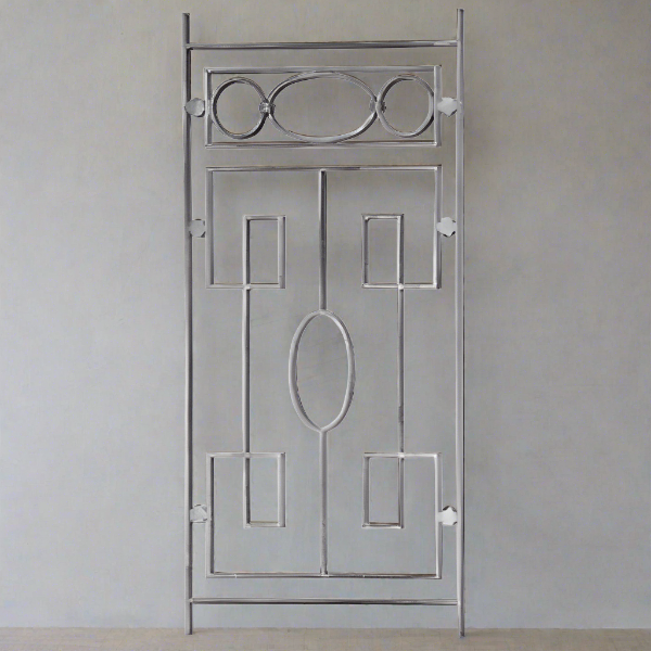 DG Solid Wrought iron Skye  panel 495MM X 1000MM