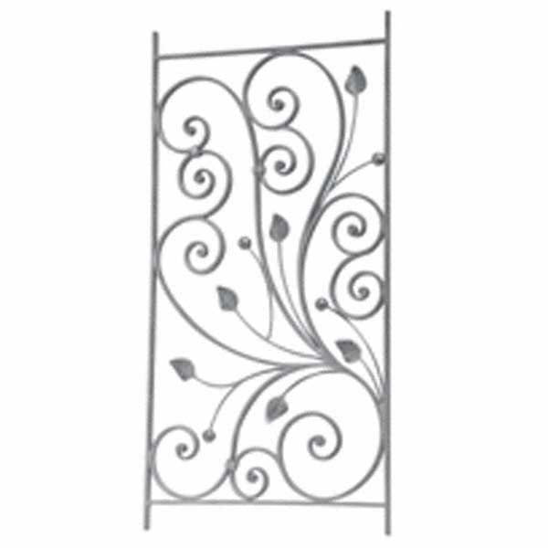 DG Solid Wrought iron Denver panel 500MM X 1000MM