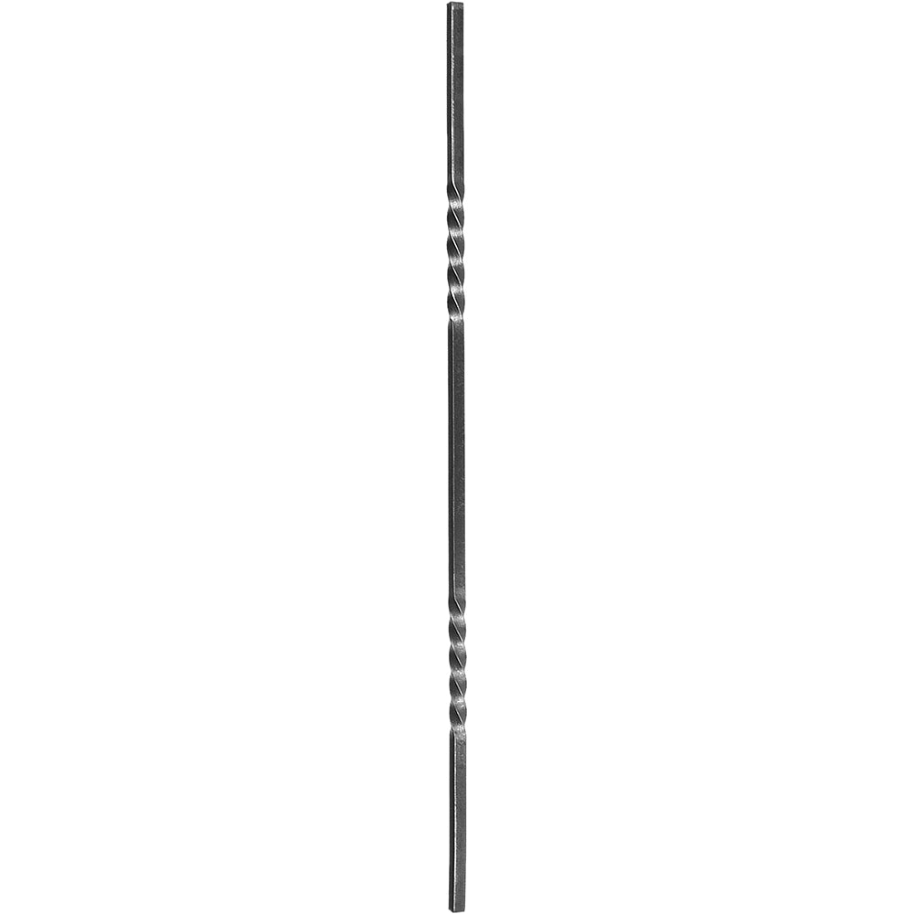 DG Wrought Iron Double twist stair spindle 16mm L1000mm