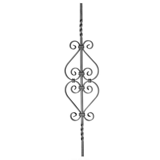 Wrought iron Santiago panel 