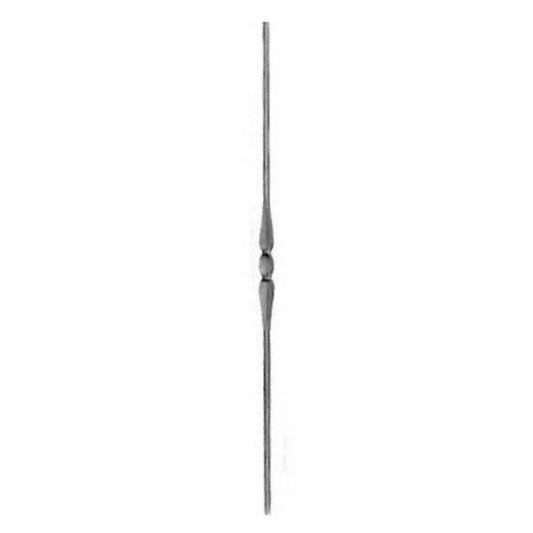 DG wrought iron single bow spindle bar