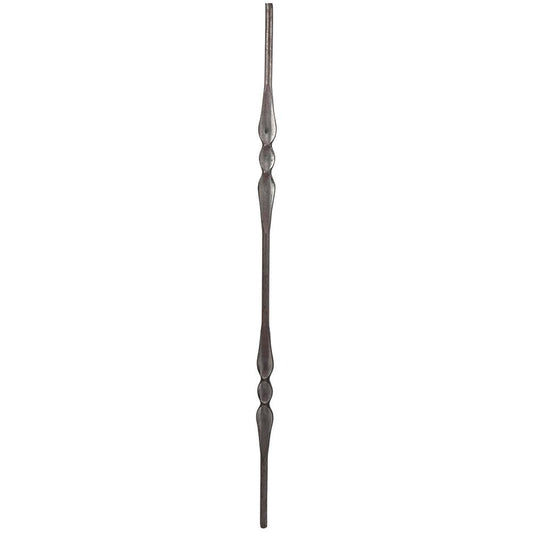DG wrought iron double bow spindle