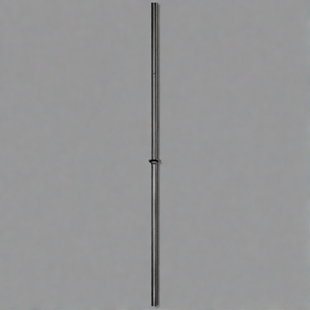 DG wrought iron single bump spindle bar