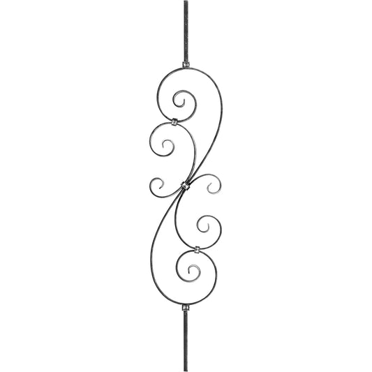 Solid Wrought iron 0dessa panel 200MM X 1000MM