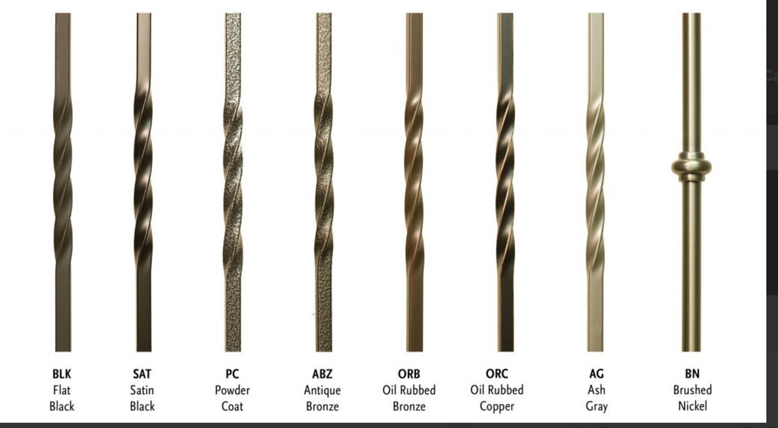 DG wrought iron spindles uk powder coating ral colour chart – DG ...
