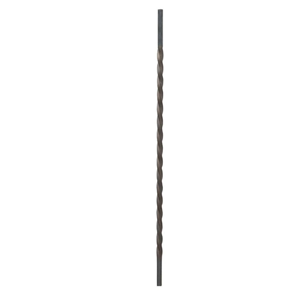 DG wrought iron Twisted spindle bar